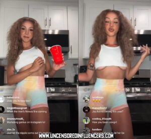 Brittany Renner Big Breasts Medium Ass Nude Slip